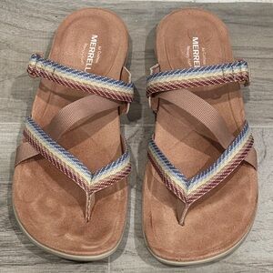 Merrell District Mendi Thong Sandal Tuscany Size 10